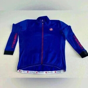 Castello woman cycling, zip up lightweight jacket side zip pocket XXXL